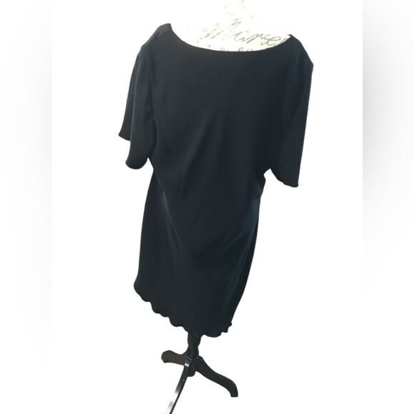 SL Kritian Black Short Sleeve Dress Size 24W - Picture 7 of 11
